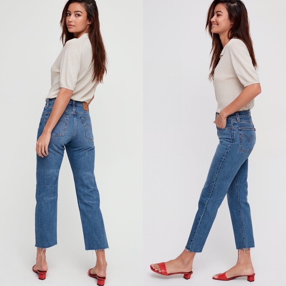LEVI’S Wedgie Straight Jeans Love Triangle